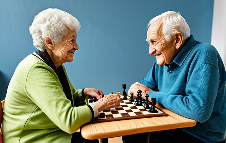 사회복지사와 비영리단체 협력 사례 - Community Collaboration**

"Social worker and NGO representative in a community garden, planting see...